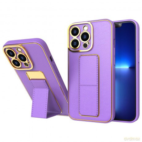 New Kickstand Case etui do iPhone 13 z podstawką fioletowy