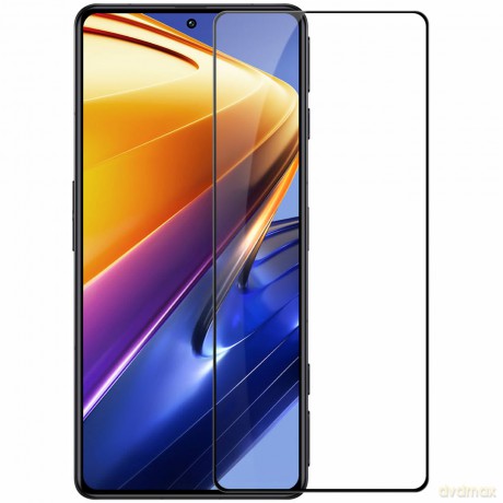 Nillkin CP+PRO ultracienkie szkło hartowane na cały ekran z ramką 0,2 mm 9H Xiaomi Poco F4 GT czarny