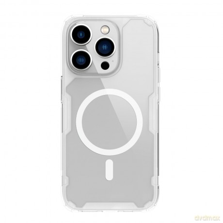 Nillkin Nature Pro Magnetic Case etui iPhone 14 Pro Max magnetyczny pokrowiec MagSafe przezroczysty