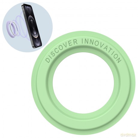Nillkin SnapHold samoprzylepna magnetyczna naklejka uchwyt magnetyczny kompatybilny z MagSafe zielony