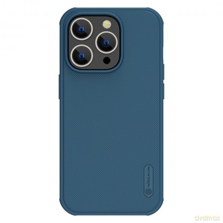 Nillkin Super Frosted Shield Pro etui iPhone 14 Pro pokrowiec na tył plecki niebieski