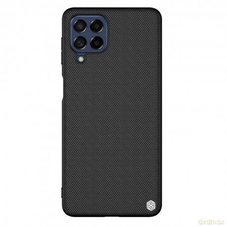 Nillkin Textured Case wytrzymałe wzmocnione etui z żelową ramką i nylonem na tyle Samsung Galaxy M53 5G czarny