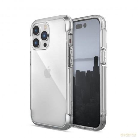 Raptic X-Doria Air Case etui iPhone 14 Pro pancerny pokrowiec srebrny