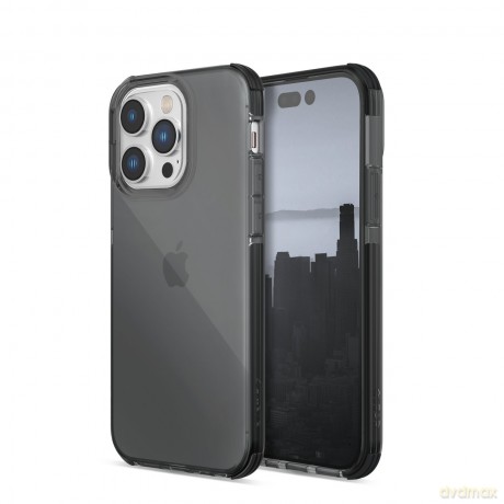 Raptic X-Doria Clear Case etui iPhone 14 Pro pancerny pokrowiec szary