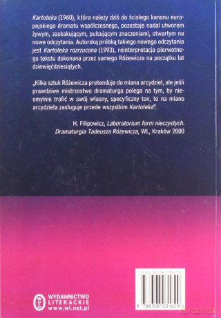 Kartoteka. Kartoteka rozrzucona - Tadeusz Różewicz [KSIĄŻKA]