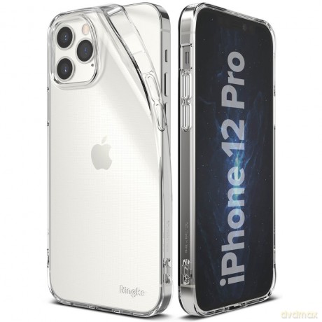 Ringke Air etui pancerny pokrowiec z ramką iPhone 12/12 Pro przezroczysty (ARAP0035)