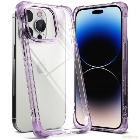Ringke Fusion Bumper etui do iPhone 14 Pro fioletowy