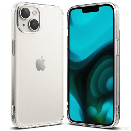 Ringke Fusion etui pokrowiec z żelową ramką iPhone 14 półprzezroczysty (FM633E52)