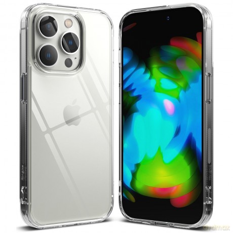 Ringke Fusion etui pokrowiec z żelową ramką iPhone 14 Pro przezroczysty (F641E52)