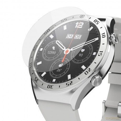 Ringke IDGL 4szt szkło hartowane do Xiaomi Watch S1 na zegarek kompatybilne z Ringke Bezel Styling (IGXI0004)