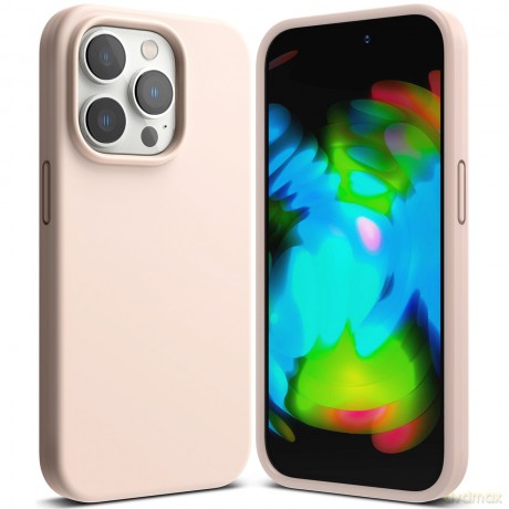 Ringke Silicone etui do iPhone 14 Pro Max silikonowy pokrowiec różowy (SI004E67)
