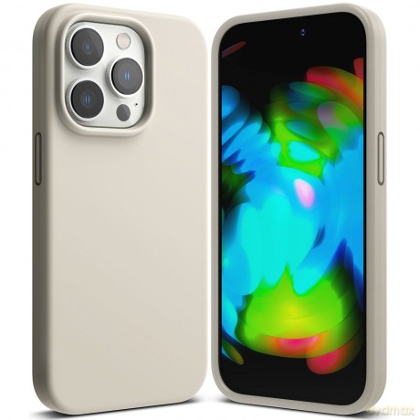 Ringke Silicone etui do iPhone 14 Pro Max silikonowy pokrowiec szary (SI004E72)