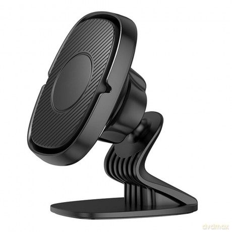 Samoprzylepny przyklejany magnetyczny uchwyt samochodowy do telefonu na deskę rozdzielczą czarny [UCHWYT]
