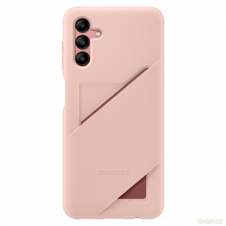 Samsung Card Slot Cover etui do Samsung Galaxy A04s silikonowy pokrowiec portfel na kartę miedziane (EF-OA047TZEGWW)