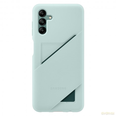 Samsung Card Slot Cover etui do Samsung Galaxy A04s silikonowy pokrowiec portfel na kartę zielony (EF-OA047TGEGWW)