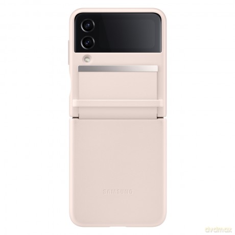 Samsung Flap Leather Cover etui do Galaxy Z Flip4 brzoskwiniowe (EF-VF721LPEGWW)