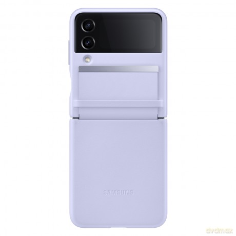 Samsung Flap Leather Cover skórzane etui do Samsung Galaxy Z Flip4 składana obudowa ze skóry fioletowy (EF-VF721LLEGWW)