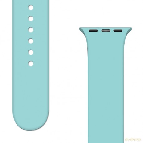 Silicone Strap APS silikonowa opaska do Watch 8 / 7 / 6 / 5 / 4 / 3 / 2 / SE (41 / 40 / 38mm) pasek bransoleta do zegarka miętowy