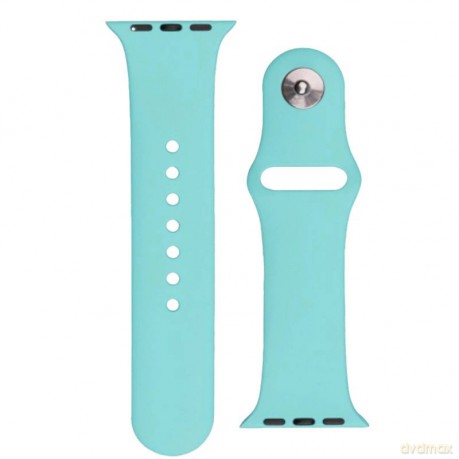 Silicone Strap APS silikonowa opaska do Watch 8 / 7 / 6 / 5 / 4 / 3 / 2 / SE (41 / 40 / 38mm) pasek bransoleta do zegarka miętowy