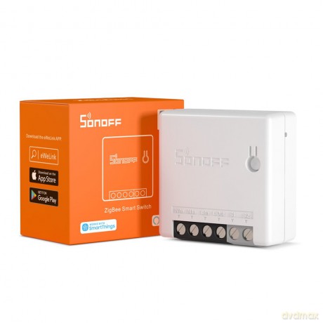 Sonoff ZBMINI inteligentny dopuszkowy przekaźnik ZigBee 3.0 biały (M0802010009)
