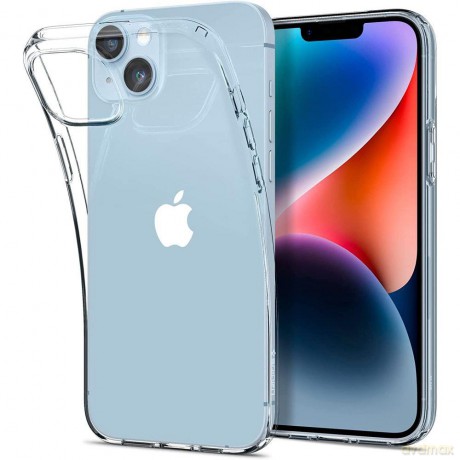 Spigen Liquid Crystal Iphone 14 Plus Crystal Clear