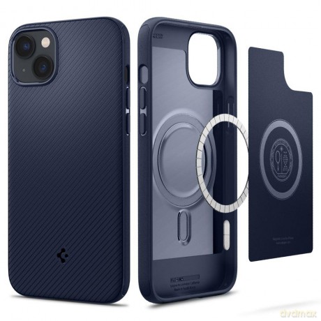 Spigen Mag Armor Iphone 14 Plus Navy Blue