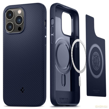 Spigen Mag Armor Iphone 14 Pro Navy Blue