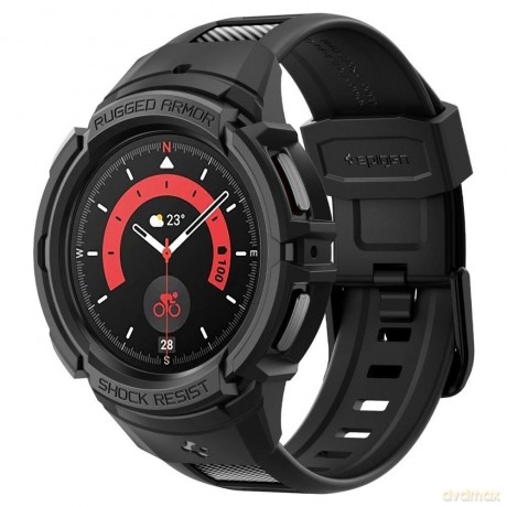 Spigen Rugged Armor "Pro" Galaxy Watch 5 Pro (45 Mm) Black