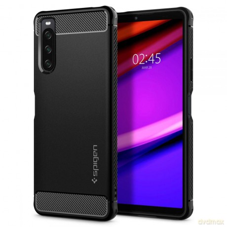 Spigen Rugged Armor etui futerał Sony Xperia 10 IV czarny (20902-0)
