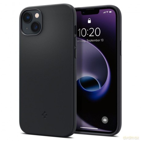Spigen Silicone Fit Mag Magsafe Iphone 14 Plus Black