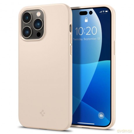 Spigen Thin Fit Iphone 14 Pro Max Sand Beige