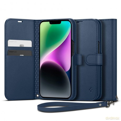Spigen Wallet S Iphone 14 Classic Blue