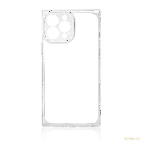 Square Clear Case etui do iPhone 13 żelowy pokrowiec przezroczysty