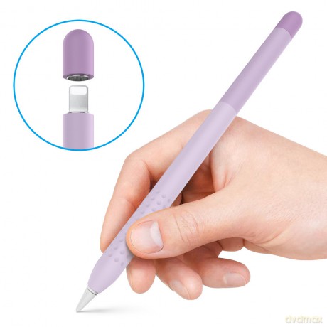 Stoyobe Colorful Sleeve etui do Apple Pencil 1 pokrowiec nakładka obudowa na rysik fioletowy