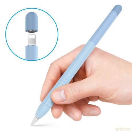 Stoyobe Colorful Sleeve etui do Apple Pencil 1 pokrowiec nakładka obudowa na rysik niebieski
