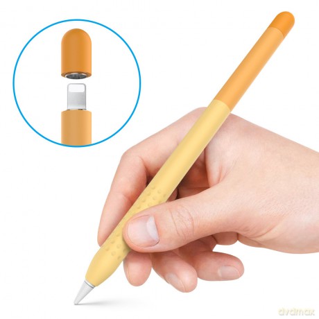 Stoyobe Colorful Sleeve etui do Apple Pencil 1 pokrowiec nakładka obudowa na rysik pomarańczowy