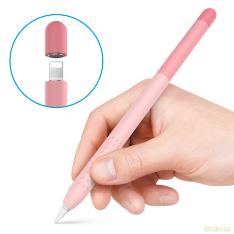 Stoyobe Colorful Sleeve etui do Apple Pencil 1 pokrowiec nakładka obudowa na rysik różowy