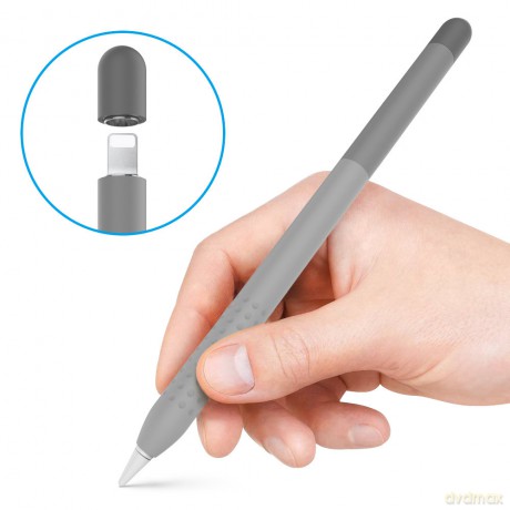 Stoyobe Colorful Sleeve etui do Apple Pencil 1 pokrowiec nakładka obudowa na rysik szary