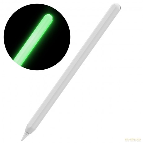 Stoyobe Nice Sleeve etui do Apple Pencil 2 pokrowiec nakładka obudowa na rysik biały fluorescencyjny