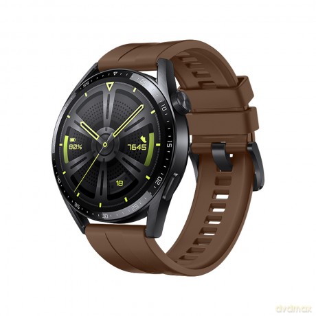 Strap One silikonowa opaska pasek bransoleta bransoletka do zegarka Huawei Watch GT 3 42 mm brązowy