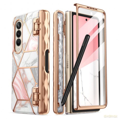 Supcase Cosmo Pen Galaxy Z Fold 4 Marble