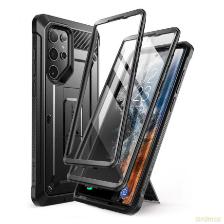 Supcase Unicorn Beetle Pro 2-Set Galaxy S22 Ultra Black