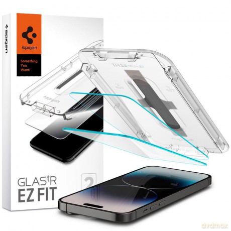 Szkło Hartowane Spigen Glas.Tr "Ez Fit" 2-Pack Iphone 14 Pro Max Clear