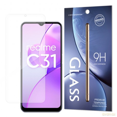 Tempered Glass szkło hartowane 9H Realme C31 (opakowanie - koperta)