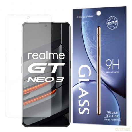 Tempered Glass szkło hartowane 9H Realme GT Neo 3 (opakowanie - koperta)