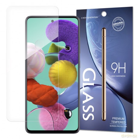 Tempered Glass szkło hartowane 9H Samsung Galaxy A51 (opakowanie - koperta)
