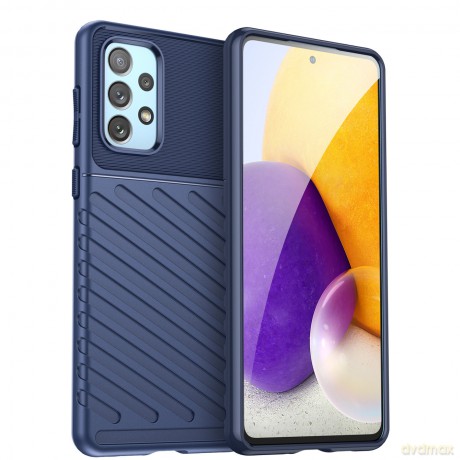 Thunder Case elastyczne pancerne etui pokrowiec Samsung Galaxy A23 5G niebieski