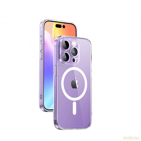 Ugreen LP641 Classy Clear Magnetic Protective Case żelowe magnetyczne etui do iPhone 14 przezroczysty (kompatybilne z MagSafe)(90934)