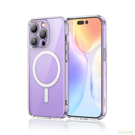 Ugreen LP643 Classy Clear Magnetic Protective Case żelowe magnetyczne etui do iPhone 14 Pro przezroczysty (kompatybilne z MagSafe)(90936)