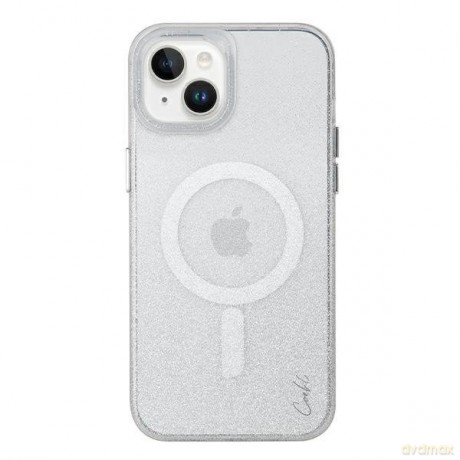 UNIQ etui Coehl Lumino iPhone 14 6,1" srebrny/sparkling silver